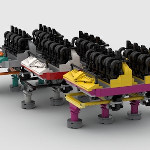 Gerstlauer Eurofighters Triple Pack (Rage, Speed, Takabisha) - MOC Set Instructions