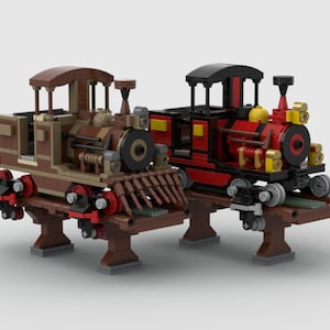 Runaway Mine Train / Scorpion Express - Alton Towers / Chessington MOC Instrukcje