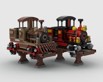 Runaway Mine Train / Scorpion Express - Alton Towers / Chessington MOC Instructions