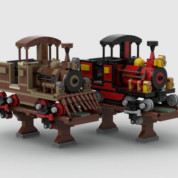 Runaway Mine Train / Scorpion Express - Alton Towers / Chessington MOC Anleitung