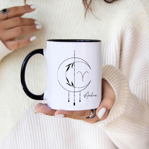 Personalized  Zodiac Mug, Personalized Astrology Mug, Star Sign Zodiac Mug, Personalized Gift For Her, Birthday Mug, Birthday Gift