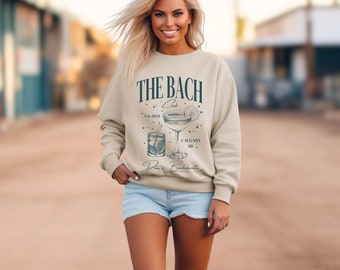 The Bach Club Custom Bachelorette Party Sweatshirt, Bridesmaid Sweatshirt, Bride Sweatshirt, Personalized Bachelorette Party Sweatshirts