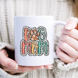 Dog Mom Ceramic Coffee Mug