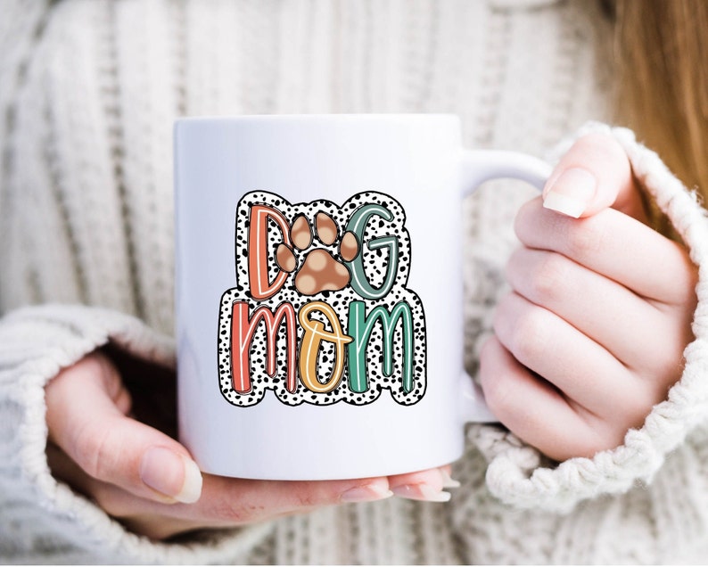 Dog Mom Ceramic Coffee Mug
