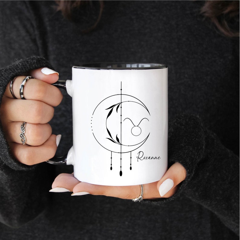Personalized Zodiac Sign Coffee Mug