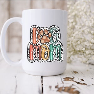 Dog Mom Ceramic Coffee Mug