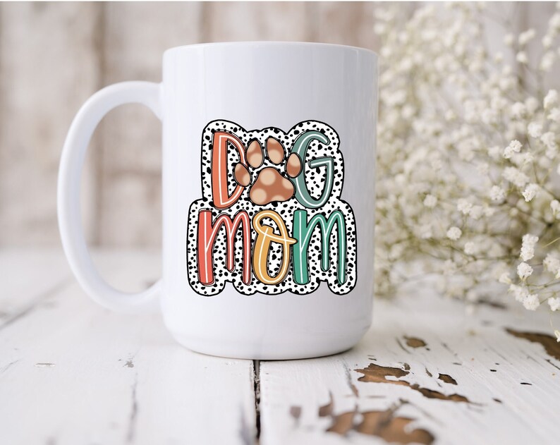Dog Mom Ceramic Coffee Mug