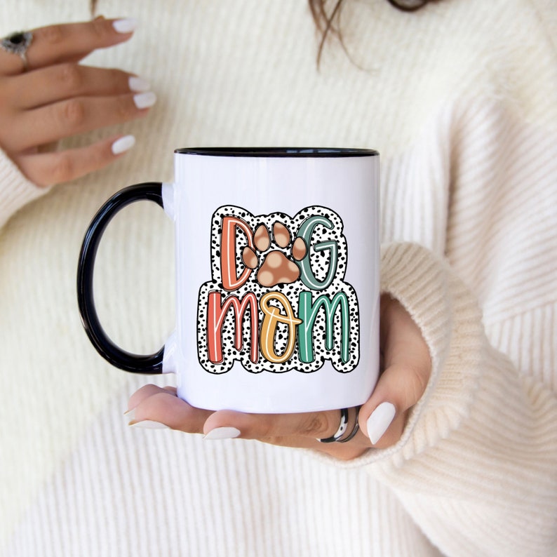Dog Mom Ceramic Coffee Mug