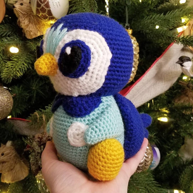 PATTERN ONLY Piplup Crochet Pattern Etsy UK