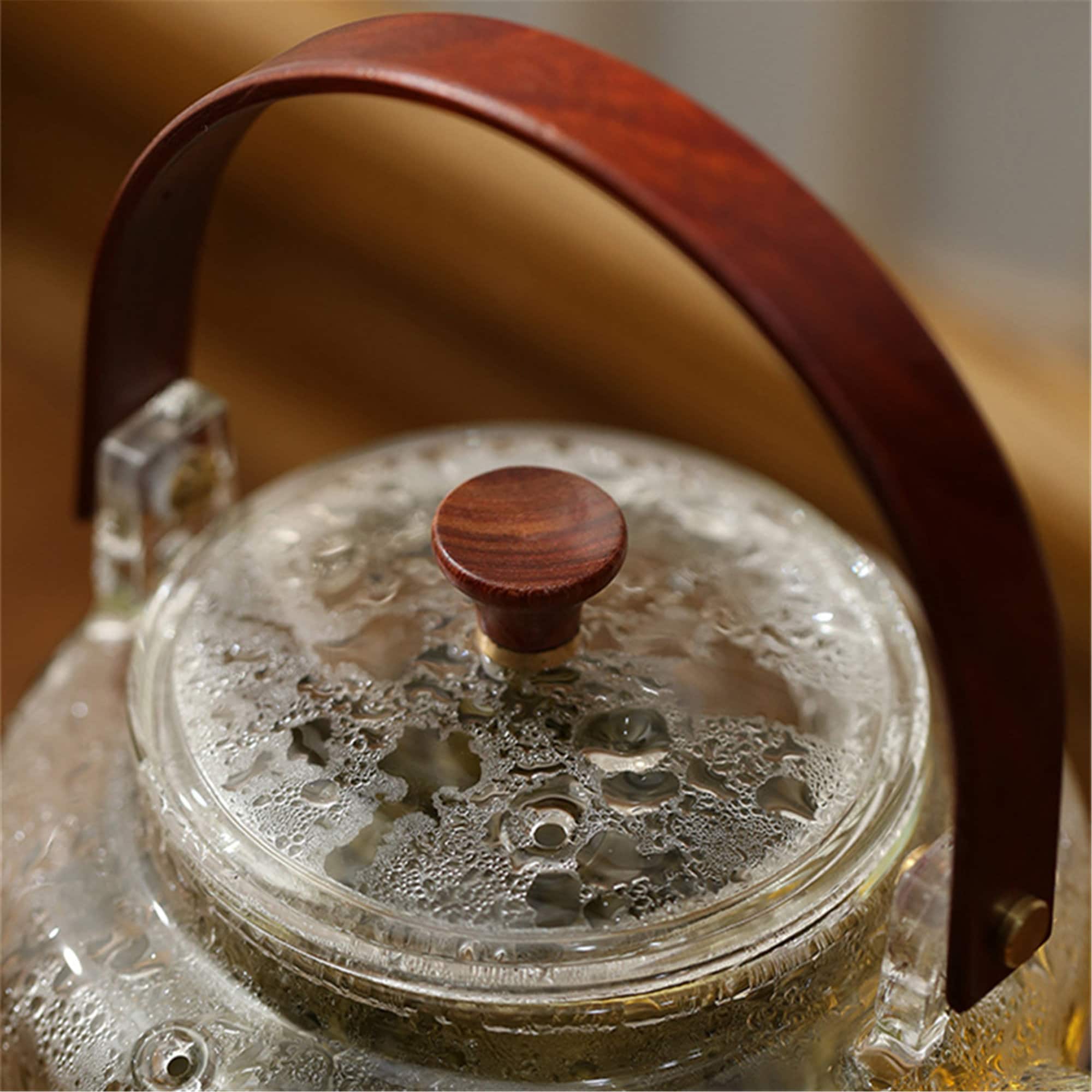 Glass teapot brewing teapot heatresistant water teapot Etsy