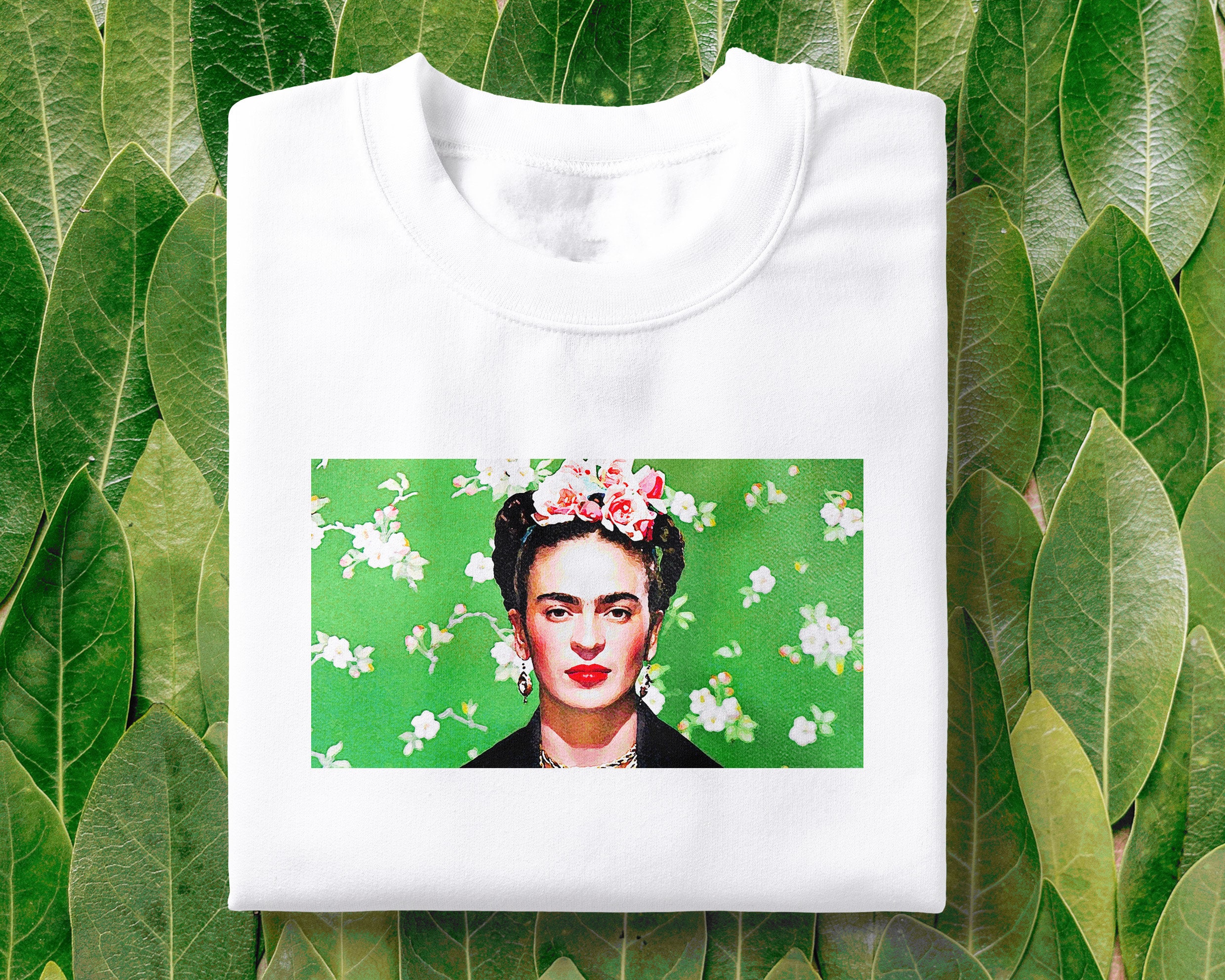 Frida Kahlo Inspired Tshirt Art Tshirt, Painting Shirt, Feminism Tee