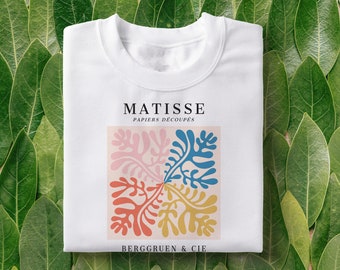 Matisse Papiers Decoupes T-Shirt: Abstract Art, Botanical Inspired