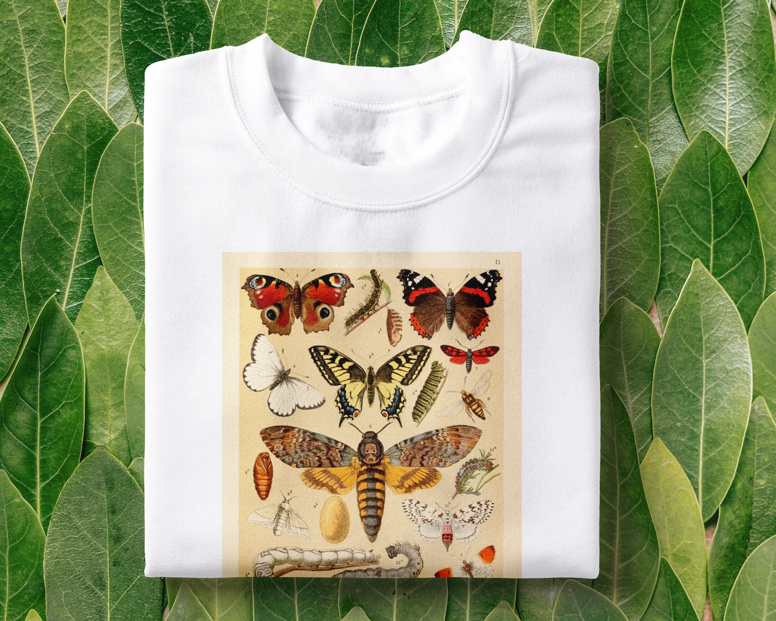 USA古着©1998年butterflies print T-shirt art USA古着©️1998年butterflies print T-shirt art