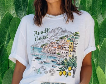Amalfi Coast T-Shirt: La Dolce Vita Italian Tee