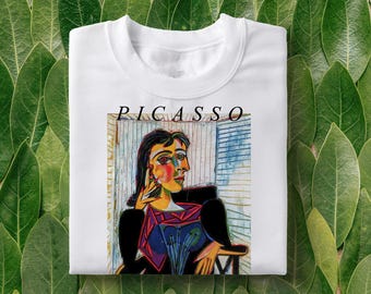 Picasso Girl Before a Mirror T-shirt | Pablo Picasso T-shirt, Art
