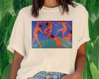 Matisse The Dance T-Shirt | Vintage Modern Art Graphic Tee | Henri Matisse Shirt Gift for Art Lovers | Museum Aesthetic Unisex Top