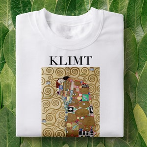 Klimt T-Shirt | The Hug by Klimt, Gustav Klimt, Tree of Life, Art Hoe Tee, Artsy Shirt, Art Gifts, Grunge Aesthetic, Tumblr Aesthetic