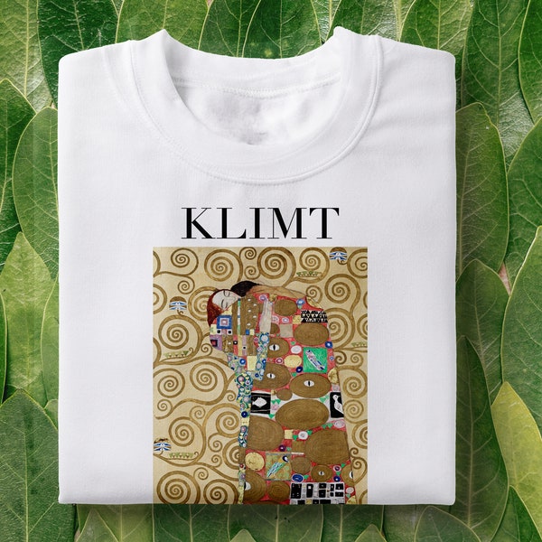 Klimt T-Shirt | Die Umarmung von Klimt, Gustav Klimt, Baum des Lebens, Kunst Hacke T-Shirt, Artsy Shirt, Kunst Geschenke, Grunge Ästhetik, Tumblr Ästhetik