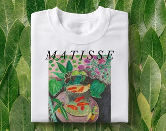 Matisse Goldfish Painting T-Shirt: Vintage Art Tee