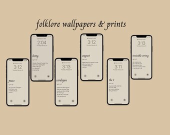 lyrics wallpaper etsy