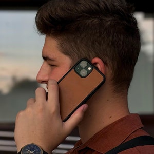 Leather case for iPhone, Personalized iPhone case, iPhone 16 15 14 13 12 Pro Max Case,Genuine leather phone case, monogram iphone 15 pro max