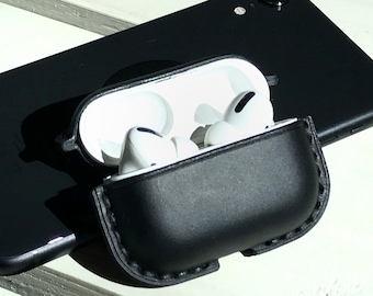 Personalized leather airpods 1, 2, 3, 4 pro case, airpod cover, airpods pro case, fathers day gift, anniversary gift, protective case