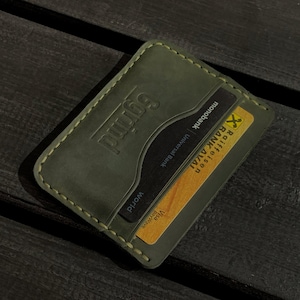 Portafoglio in pelle per carte di credito, porta carte in pelle, portafoglio per contanti, accessori in pelle, portafoglio in pelle da uomo, custodia per carte, porta carte in pelle