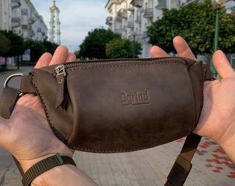 Leather fanny pack, belt bag, fanny pack, hip bag, Bub bag, waist bag, fanny packs women, Leather Hip Bag, clothing fanny pack, festival bag