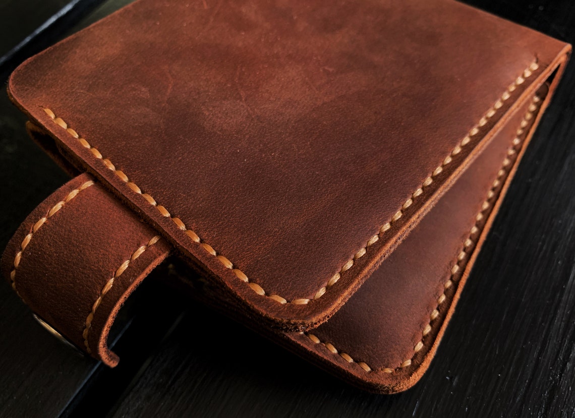Brown BiFold Wallet / Leather Wallet / Leather BiFold / Mens Etsy