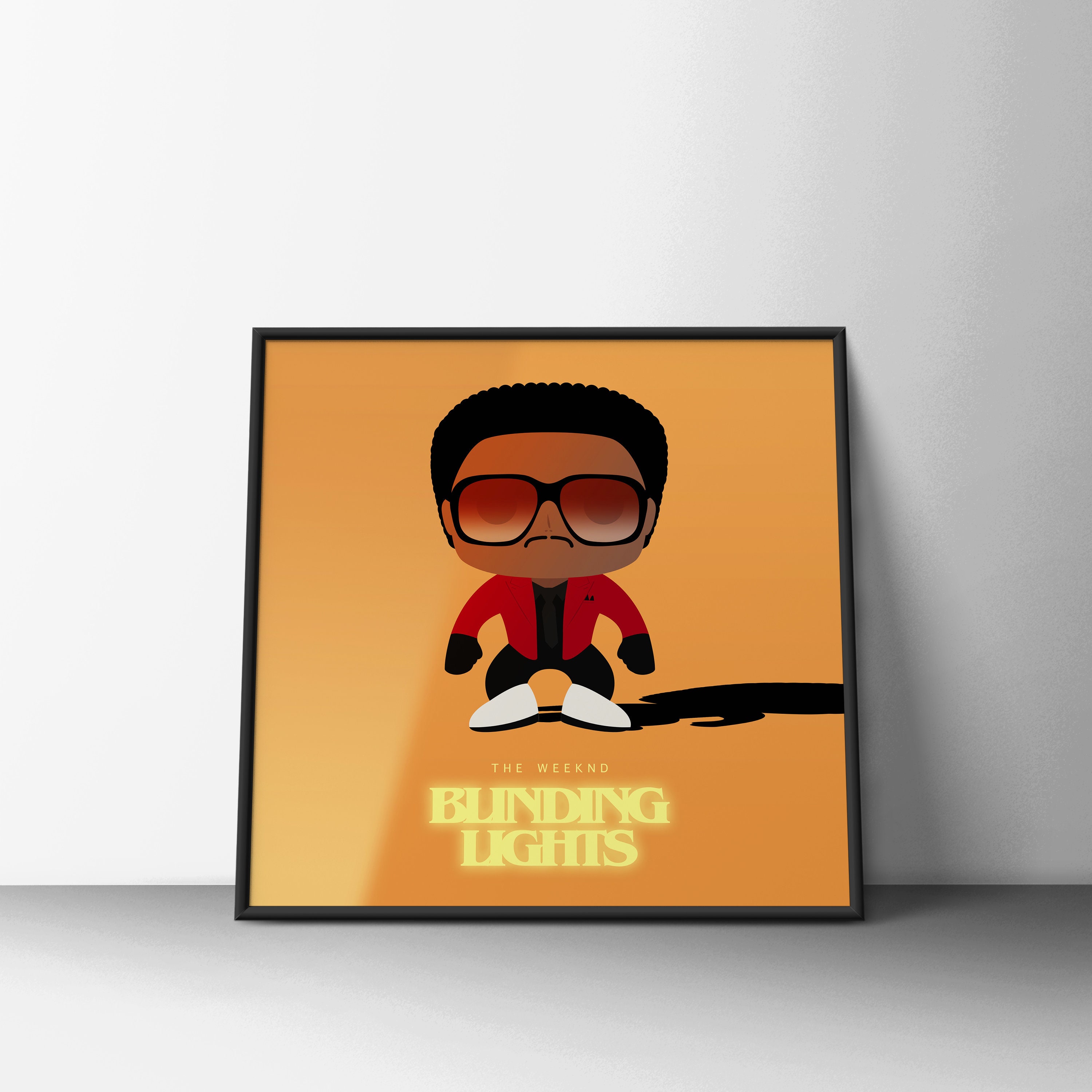 The Weeknd Print The Weeknd Album Minimal Album Art Etsy