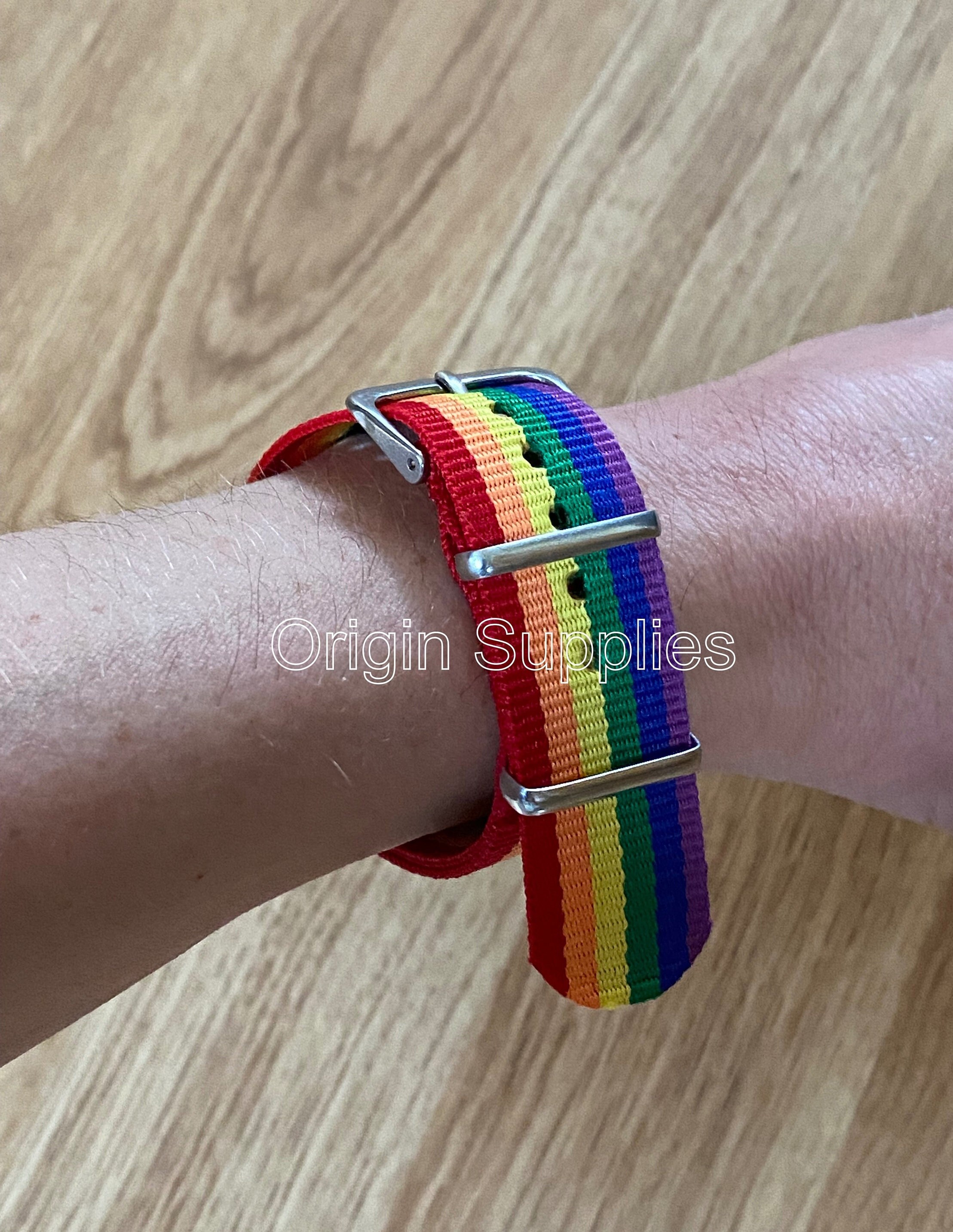 Sunset Colors Strap for Handbag Vibrant Vivid Lesbian Pride Flag Colorway  Adjustable Purse Strap 