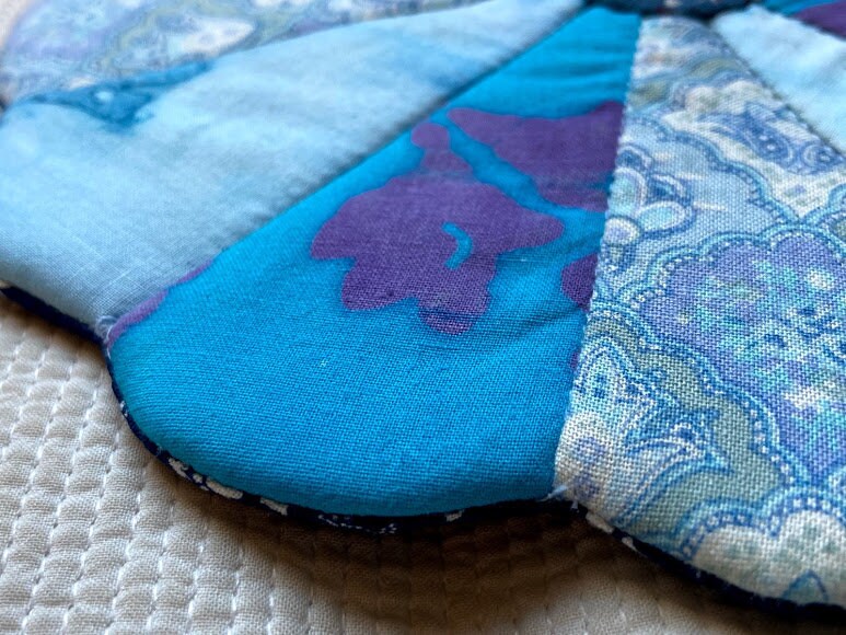 Downloadable PDF Sewing Pattern Patchwork Flower Trivet Etsy Canada