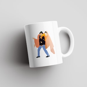 Dilwale Dulhania Le Jayenge | Indian Mugs | Funny Mugs | Bollywood | Filmy | Desi Mugs | Shah Rukh Khan | Kajol | Indian Film | Illustration