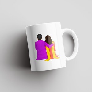Father and Daughter | Desi Mugs | Indian Mugs | South Asian | Fathers Day | Best Dad | Gift For Dad | Gift For Daughter
