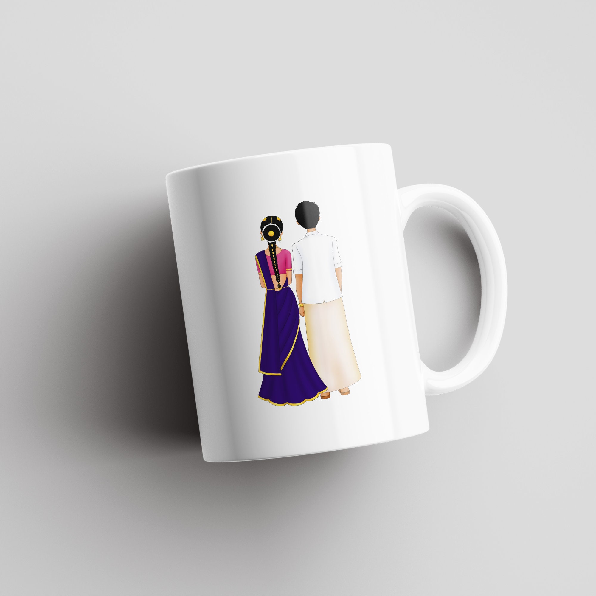 Ensemble Tasses à Café 'Prenons Un Café Ensemble Pour Le Reste De Nos Vies' - Cadeau Couple