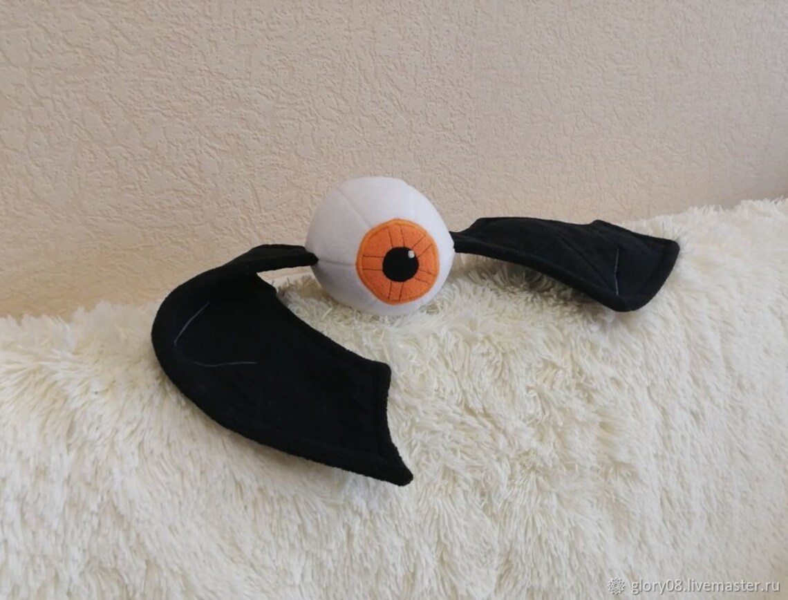 Bill Cipher With Eyebats Plush Toy Gravity Falls Handmade Etsy