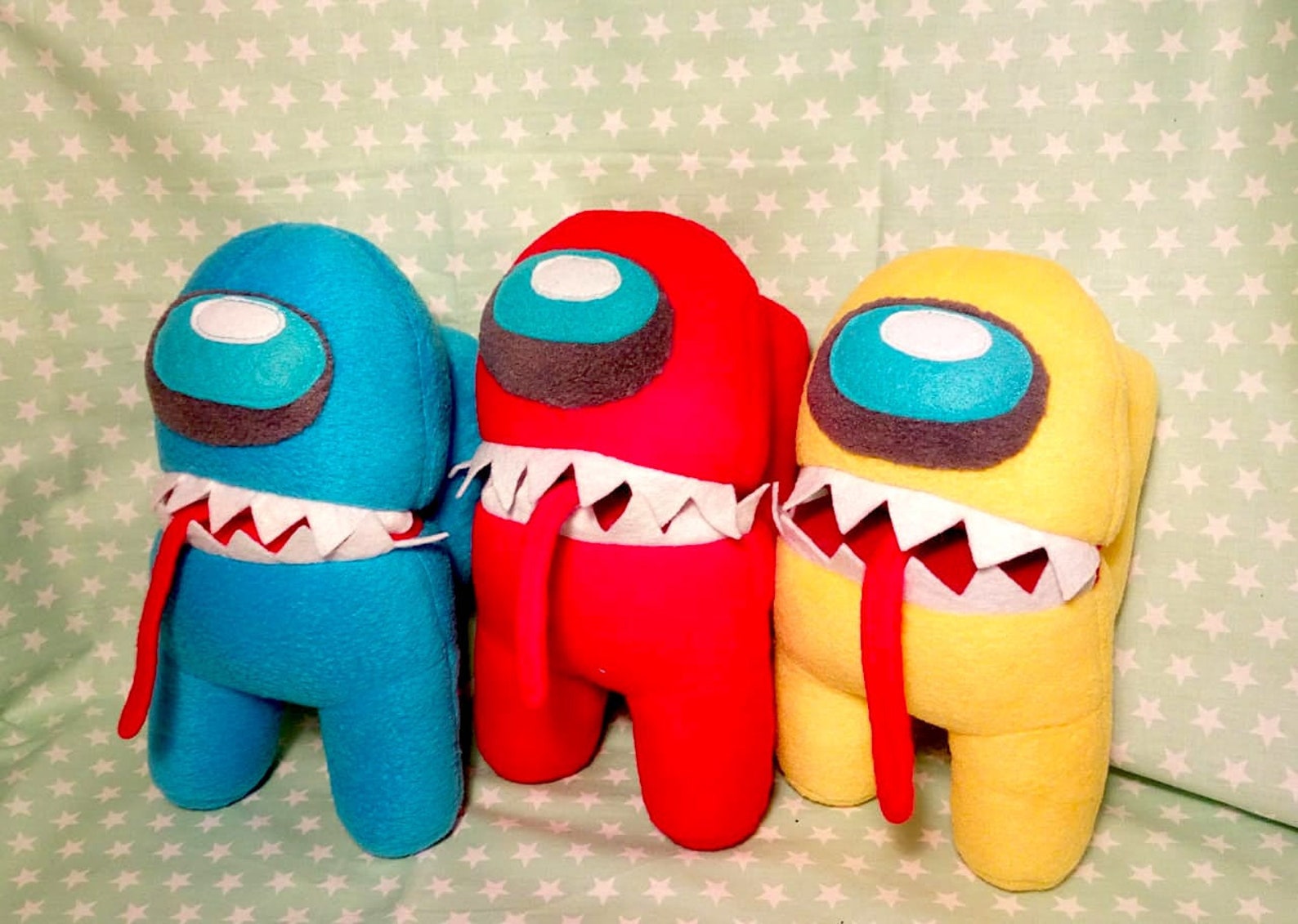Among Us Plush Toy Imposter Impostor Plushie Custom Etsy