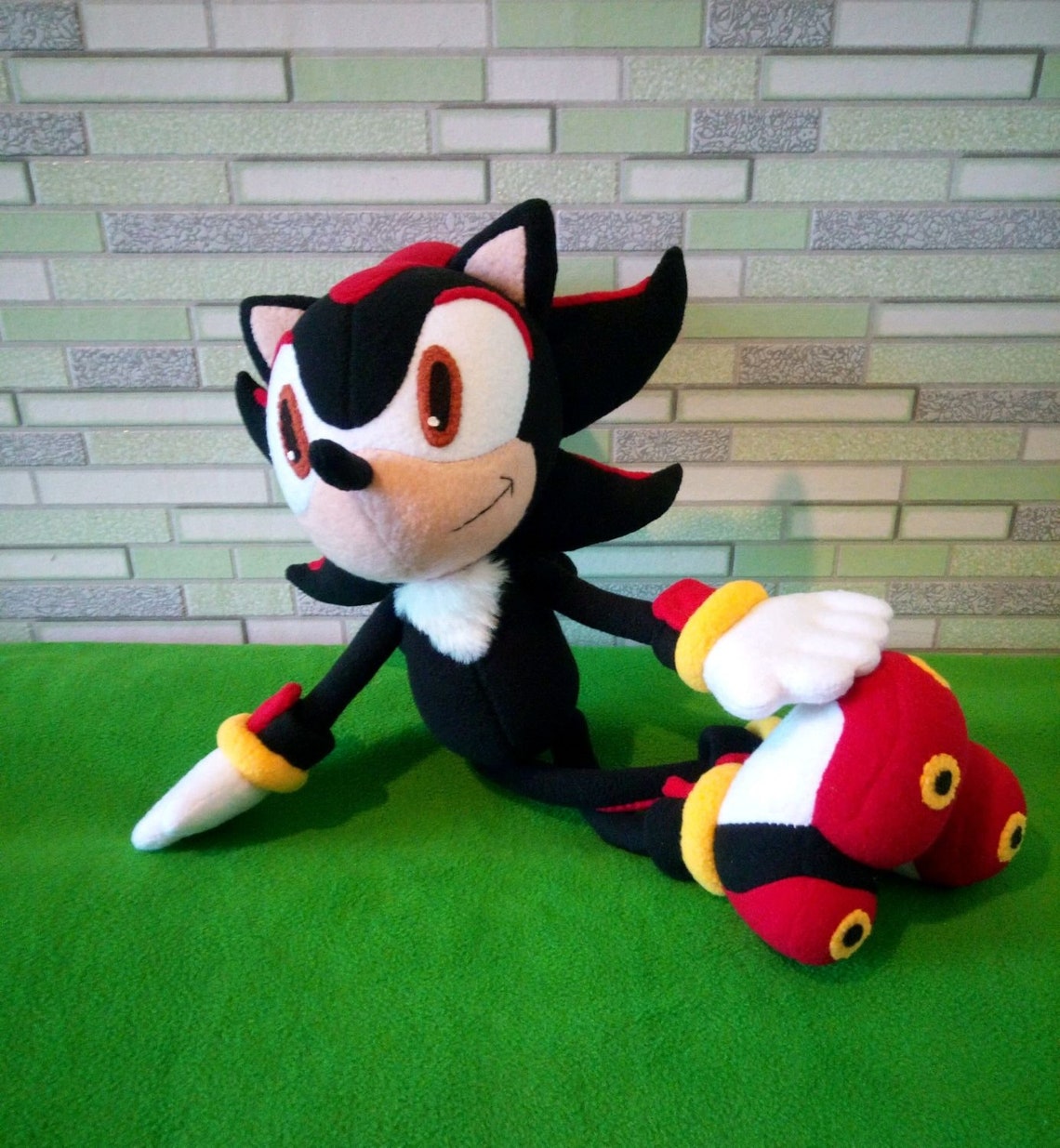 Shadow the Hedgehog Sonic Boom Plush Stuffed Animal 15.7 | Etsy