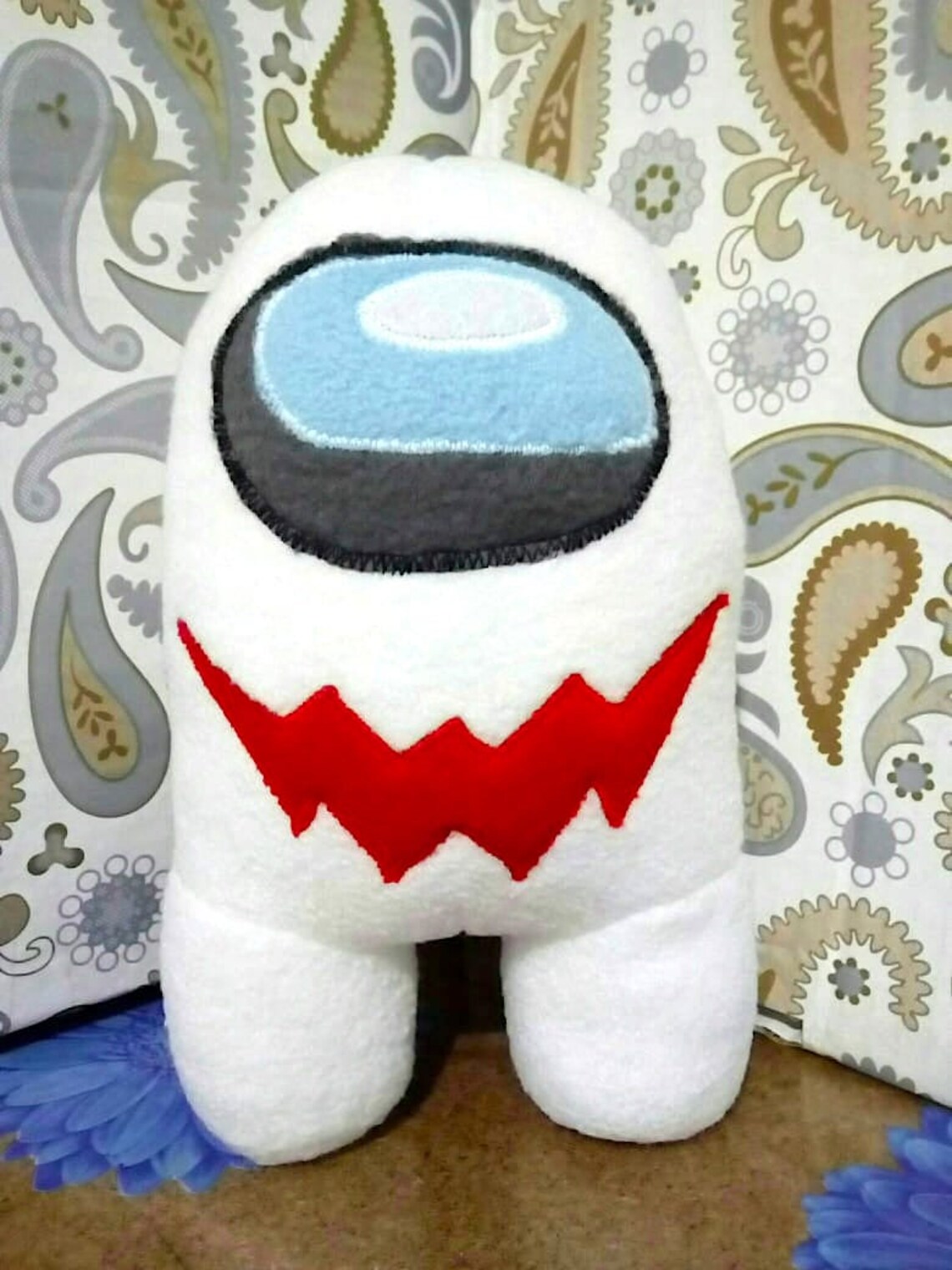 Among Us Plush Toy Imposter Impostor Plushie Custom Etsy