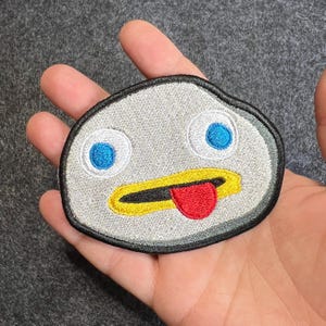 Over the Garden Wall Embroidered Patch: Rock Fact Iron-On Applique