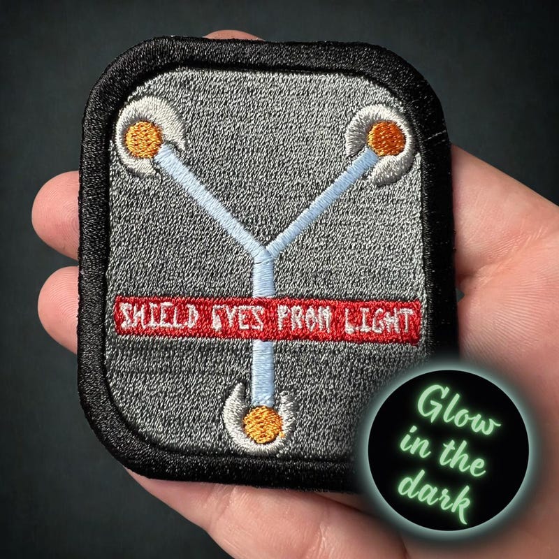 Back to the Future Patch - Etsy