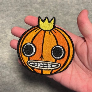 Embroidered patch Over the Garden Wall • pumpkin king • Pottsfield • iron on or sew on • autumn • fall • OTGW
