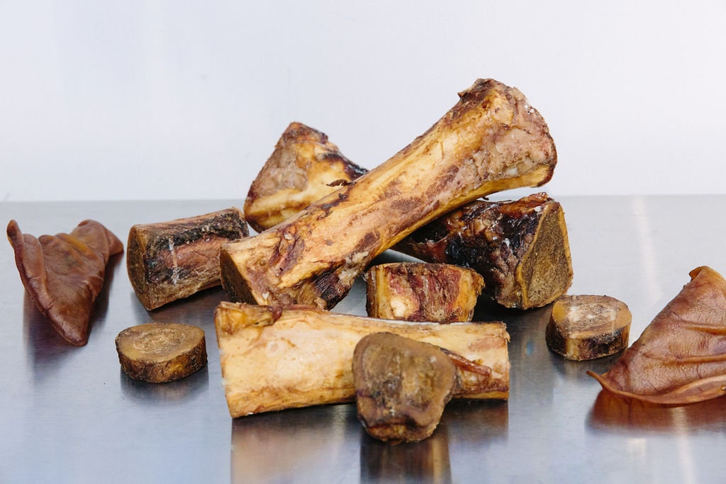Dog treats & all natural beef femur bones made in the USA. Etsy