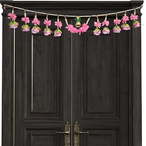 Artificial Flower Toran For Entrance Door Toran Handmade Toran Work for Home Door Decoration Toran Size 3 Feet Diwali Gift Toran