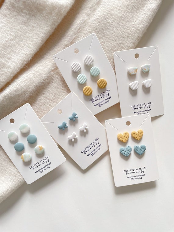 DIY Polymer Clay Earring Kit  Choose Your Colour – Bellulu