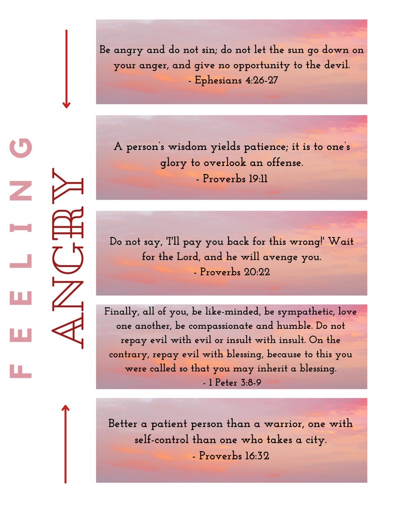 65 Bible Verses for When You Don't Feel Like Yourself - Etsy