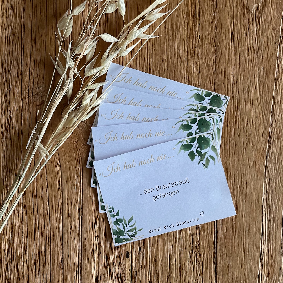 JGA Trinkspiel Ich hab noch nie Spiel JGA Etsy.de