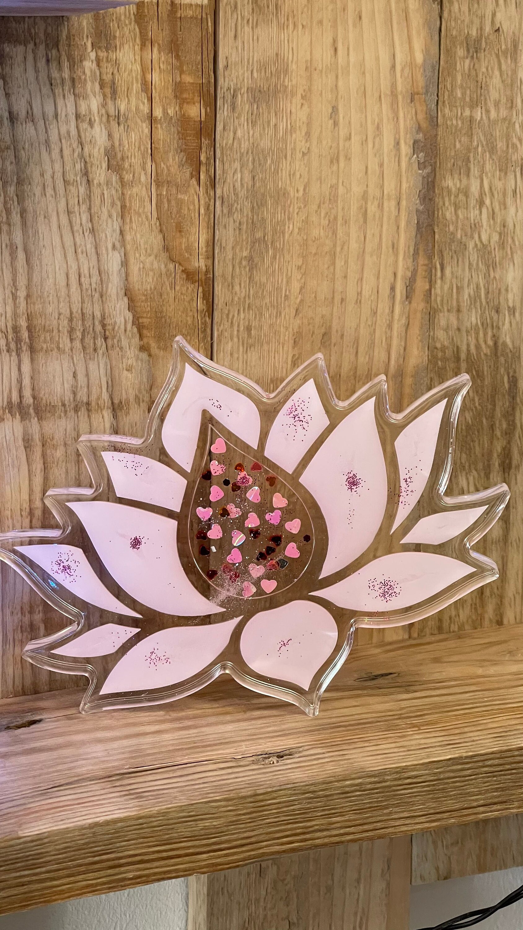 Dessous de Verres Forme Lotus