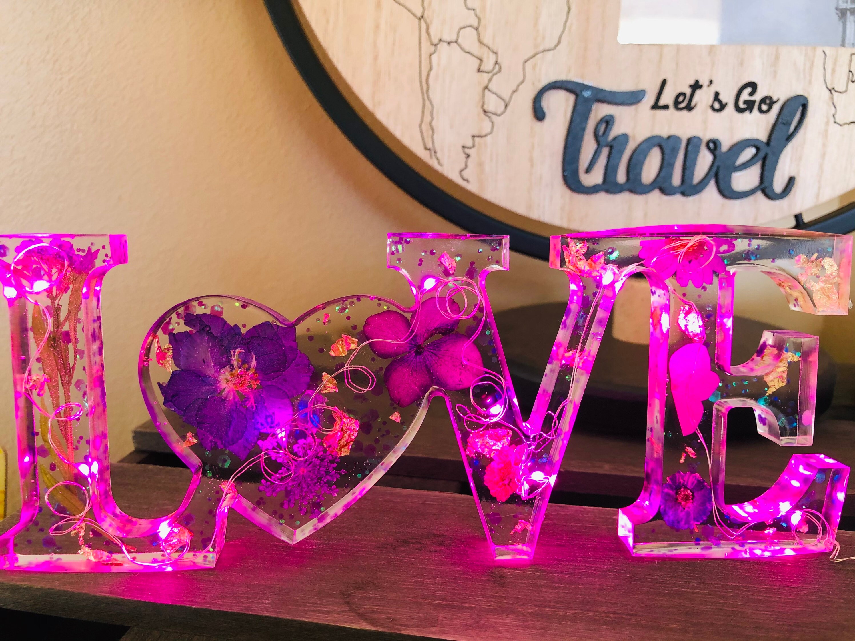 Mot Love Éclairage Led