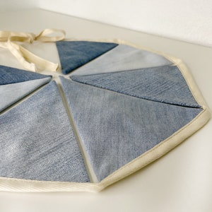 It will bring charm where ever it hangs, on a wall, door, chair, window, fireplace, and bed.
